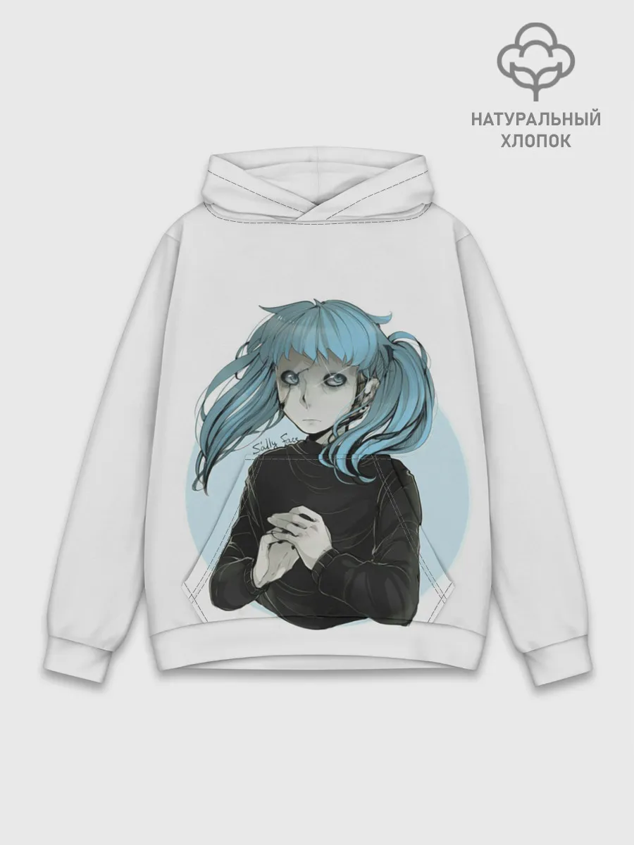 Худи мужской база хлопок / Sally face