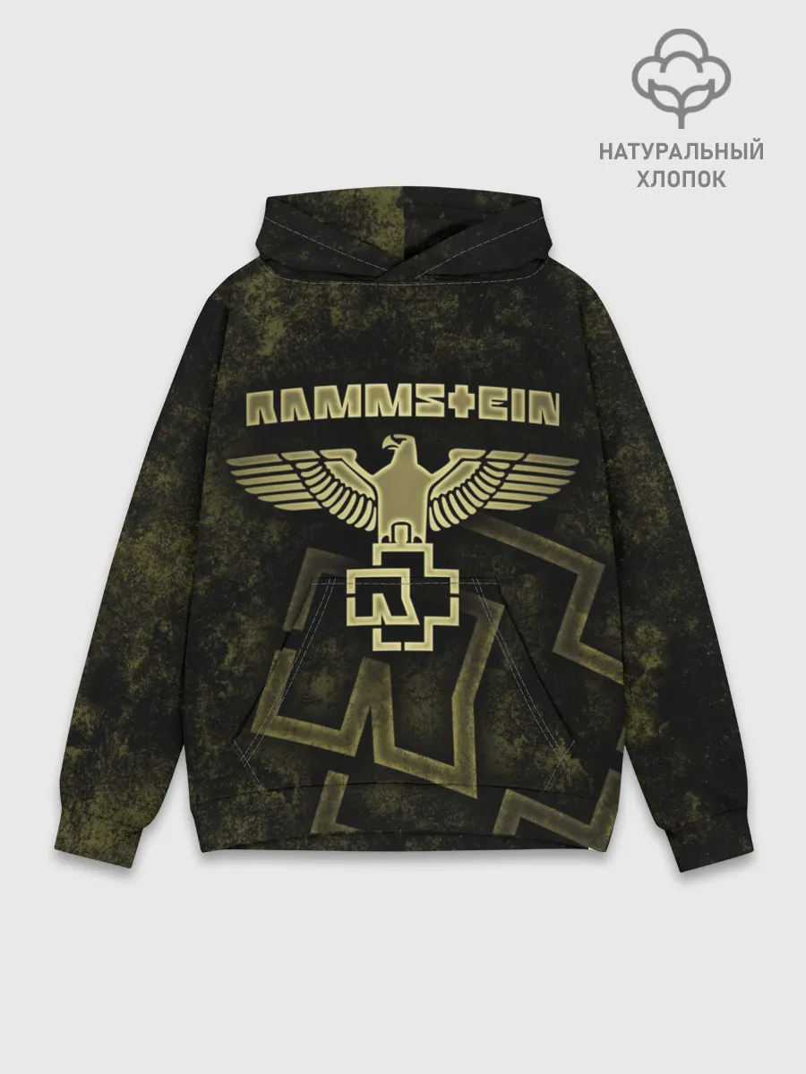 Худи мужской база хлопок / Rammstein