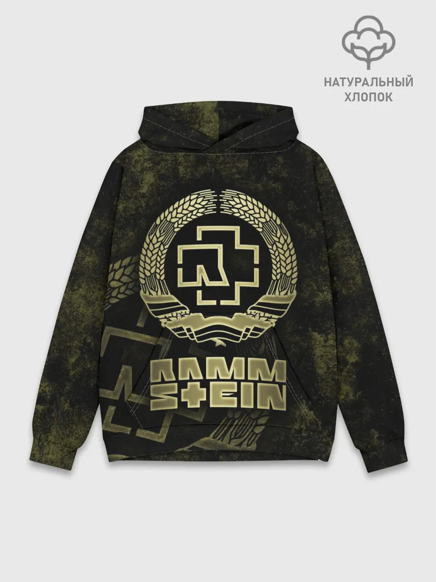 Худи мужской база хлопок / Rammstein