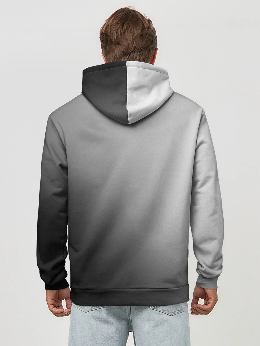 Худи мужской база хлопок / Кричащее Лицо Внутри