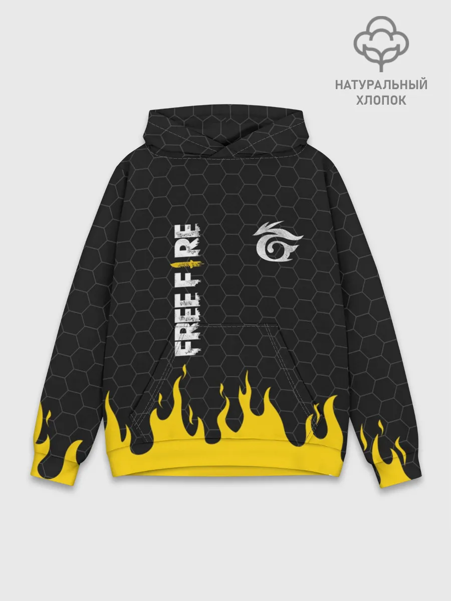 Худи мужской база хлопок / GARENA FREE FIRE