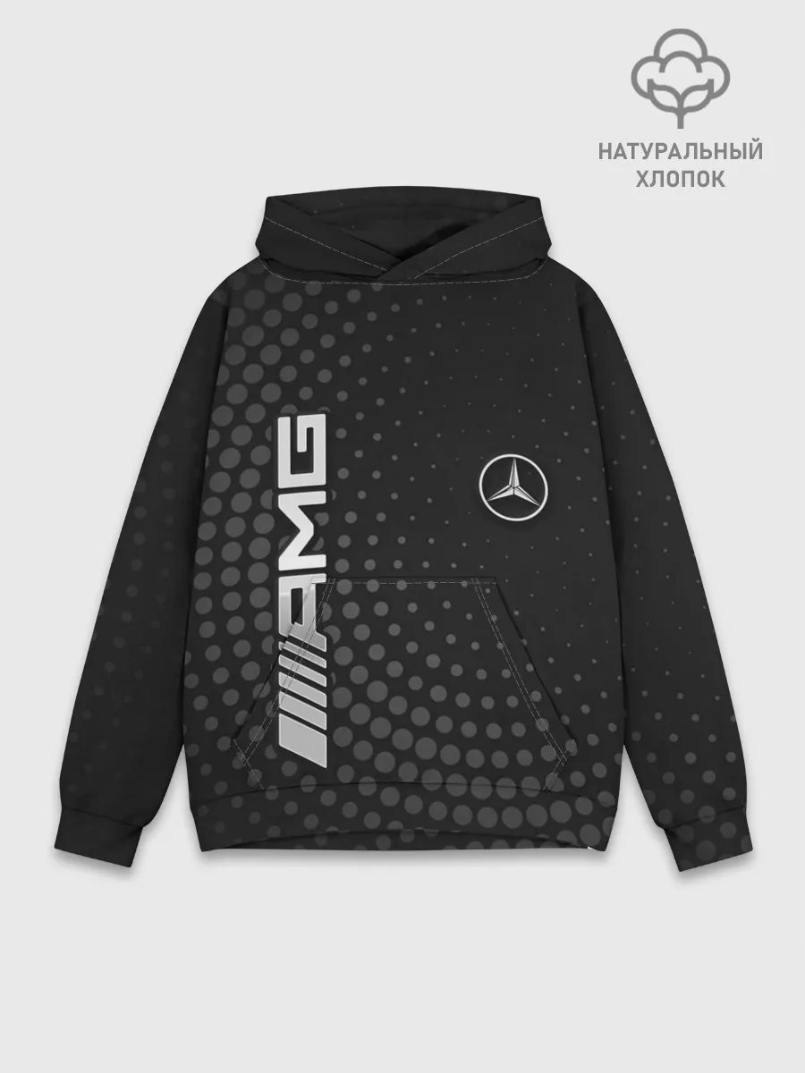 Худи мужской база хлопок / Mercedes