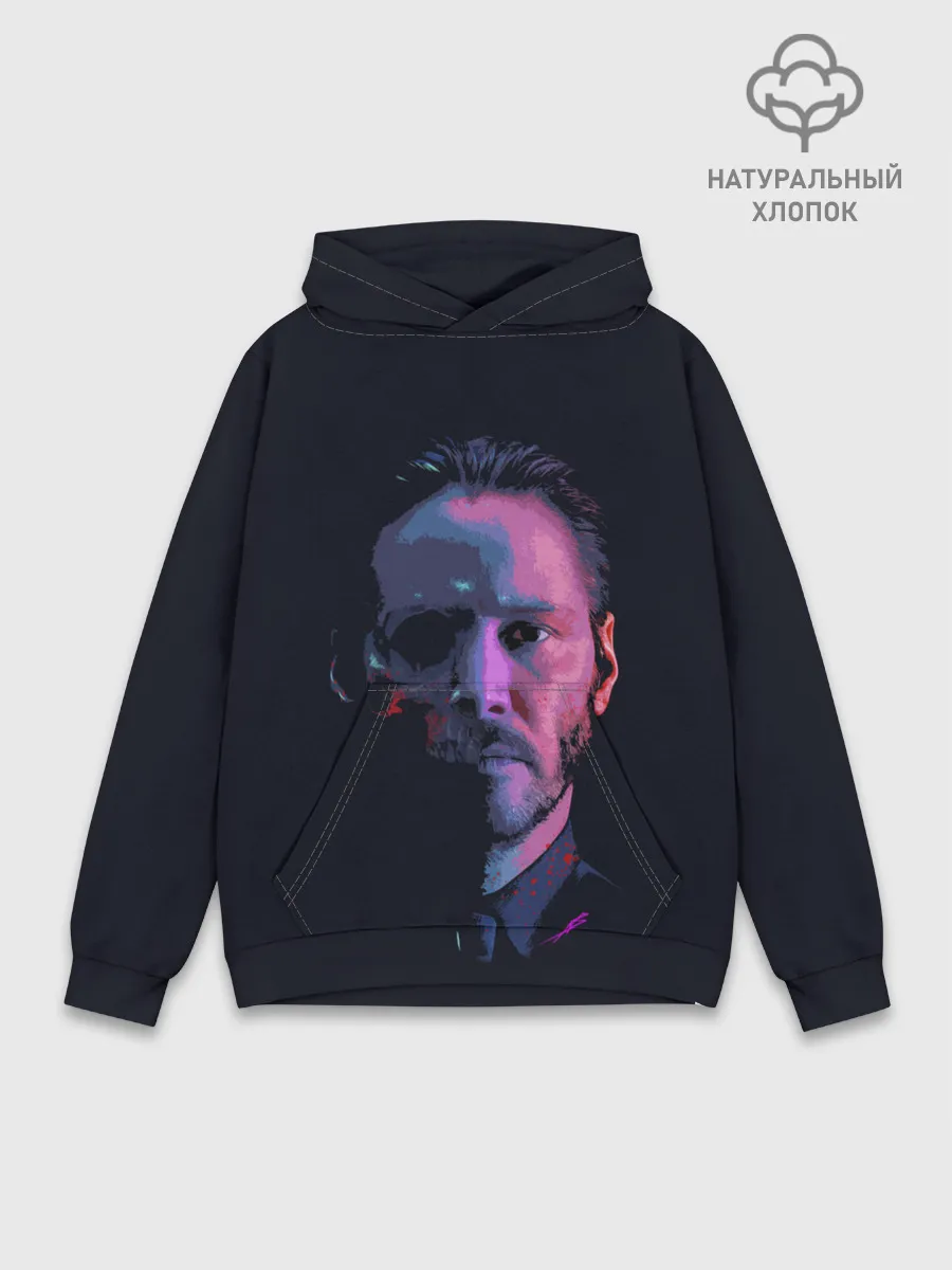 Худи мужской база хлопок / Джон Уик
