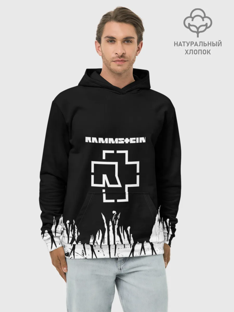 Худи мужской база хлопок / RAMMSTEIN