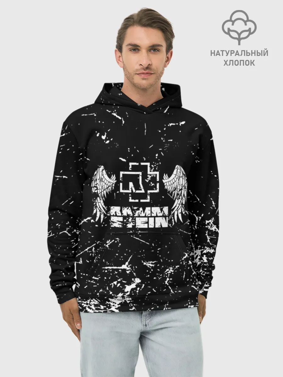 Худи мужской база хлопок / RAMMSTEIN