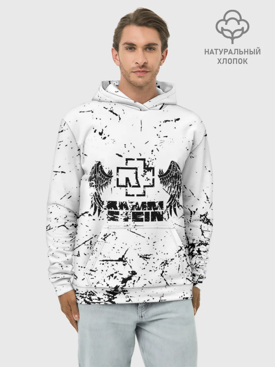 Худи мужской база хлопок / RAMMSTEIN