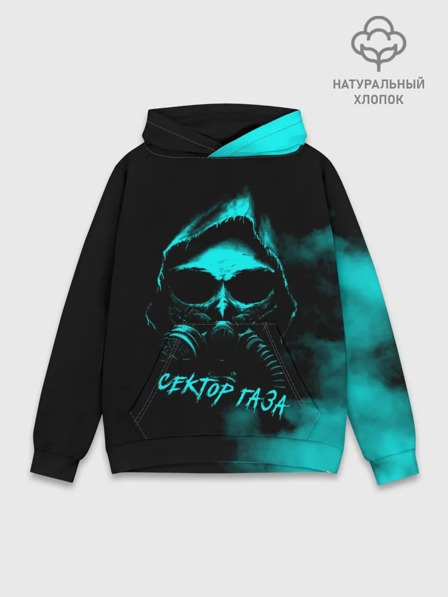 Худи мужской база хлопок / Сектор Газа