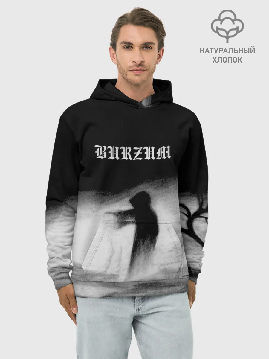Худи мужской база хлопок / Burzum