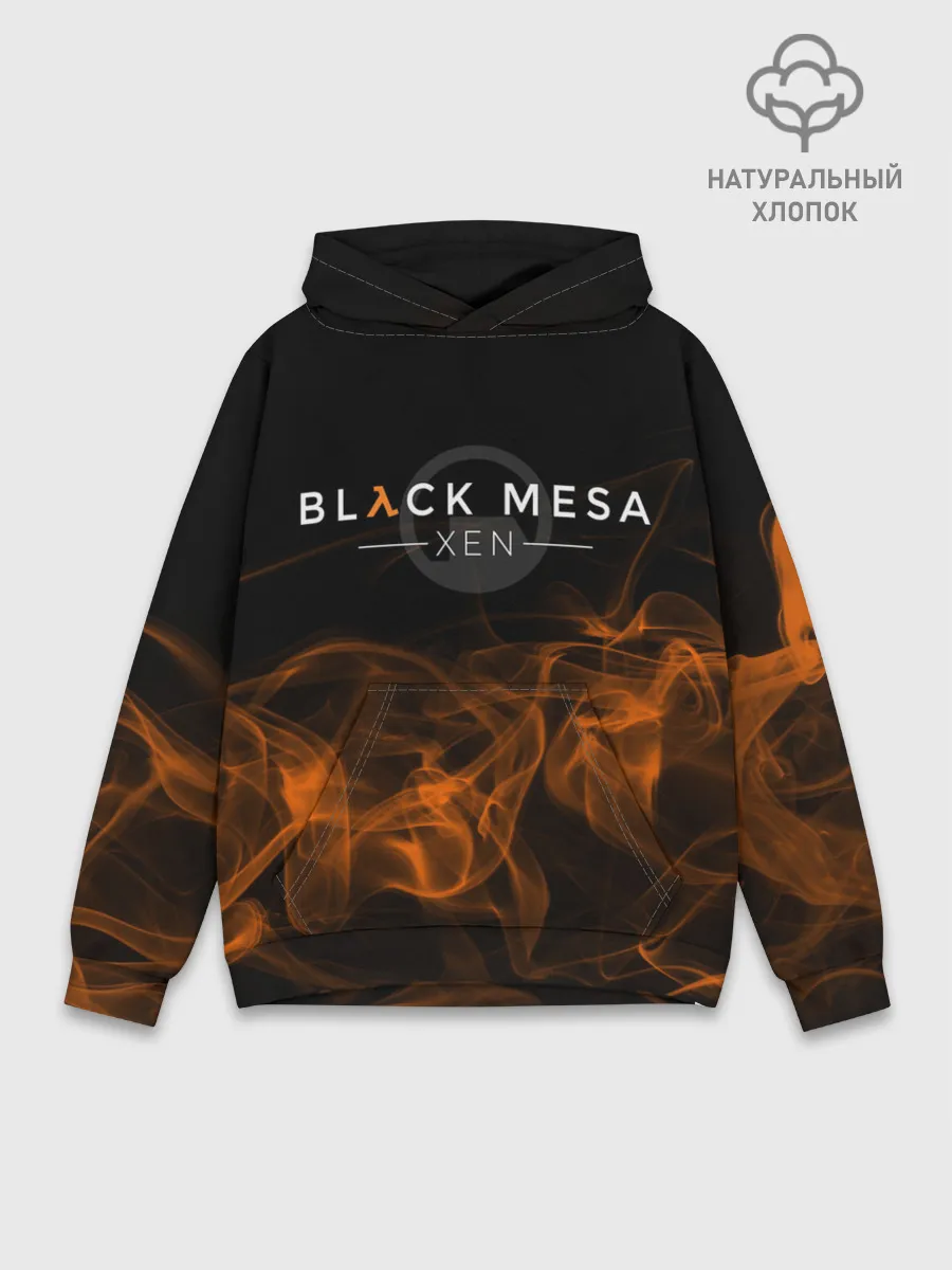 Худи мужской база хлопок / HALF-LIFE - Black Mesa: XEN