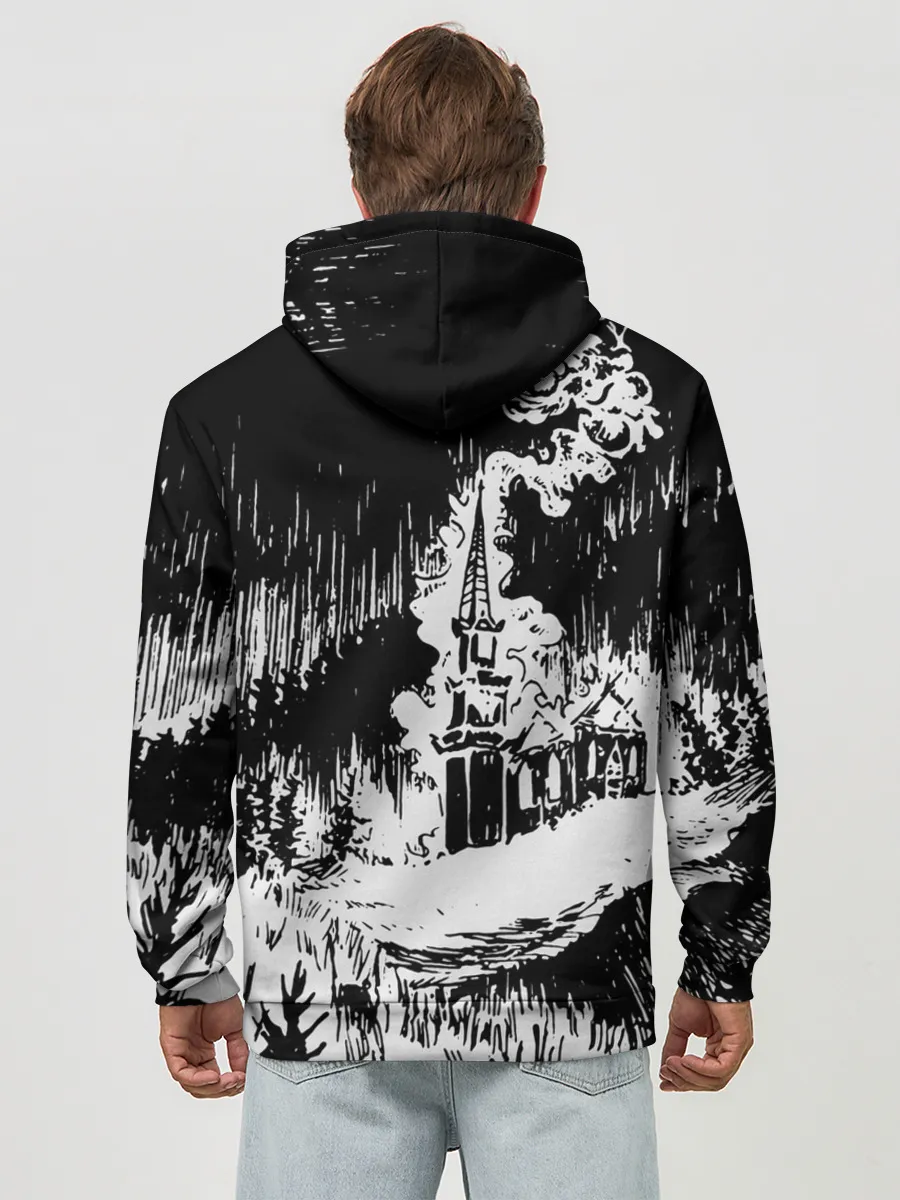 Худи мужской база хлопок / Burzum