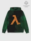 Худи мужской база хлопок / HALF-LIFE - Lambda