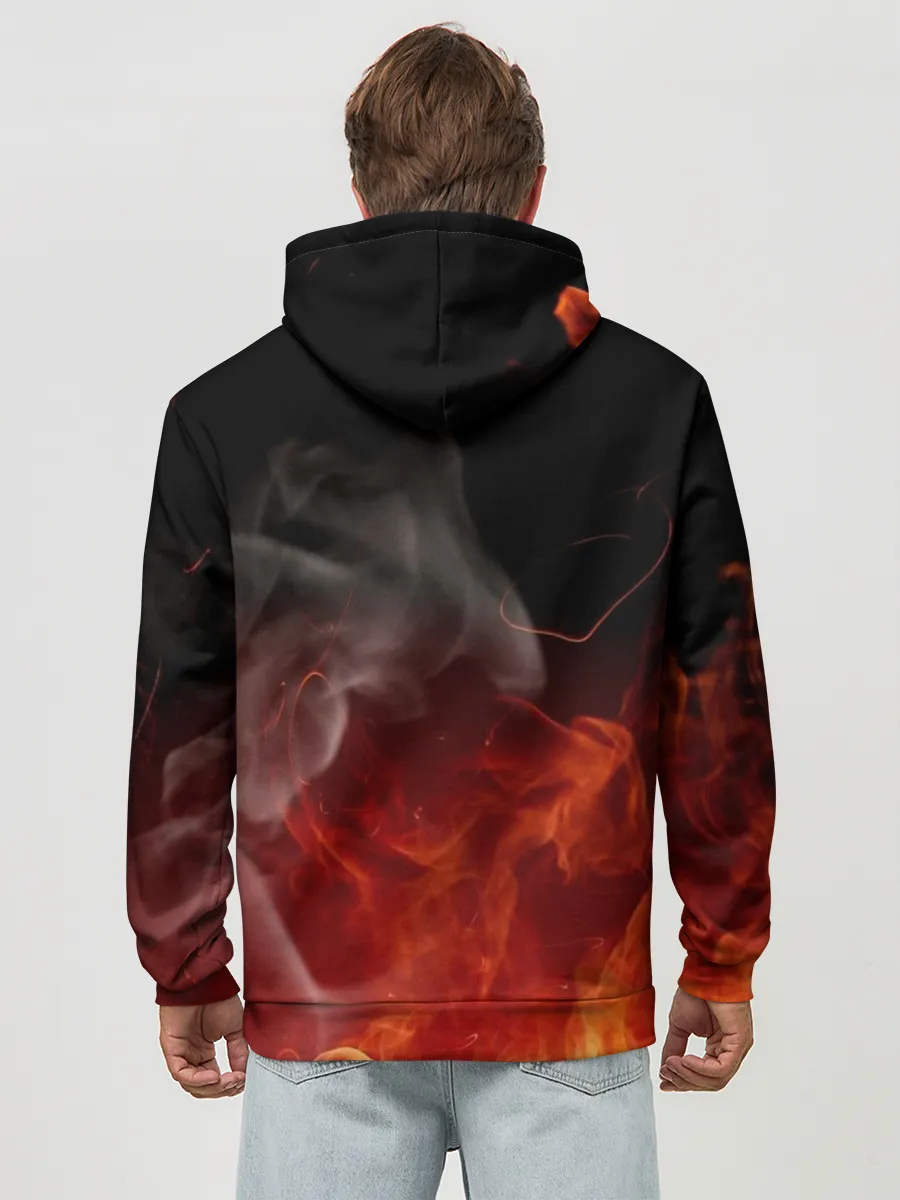 Худи мужской база хлопок / GHOSTEMANE