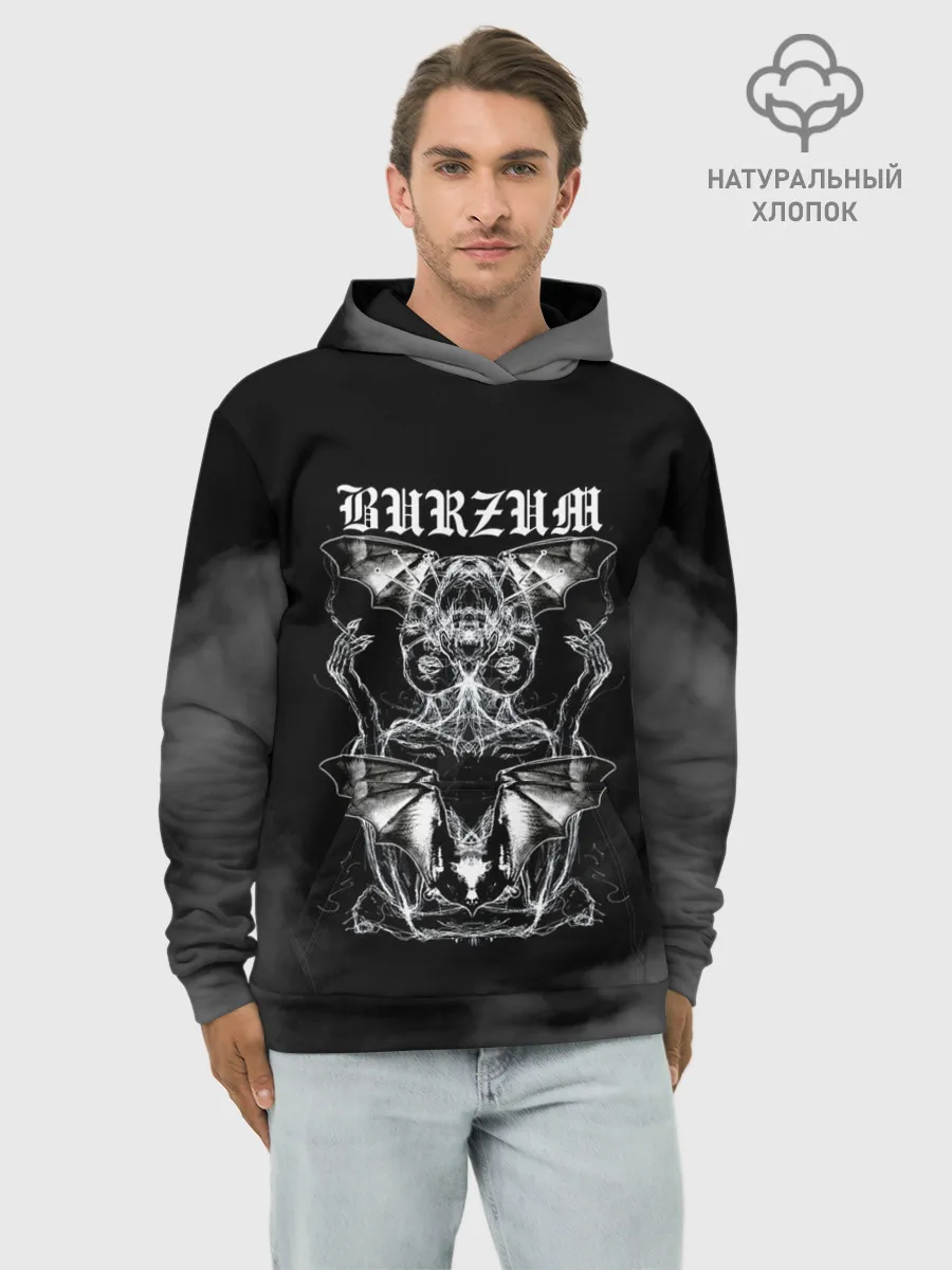 Худи мужской база хлопок / Burzum