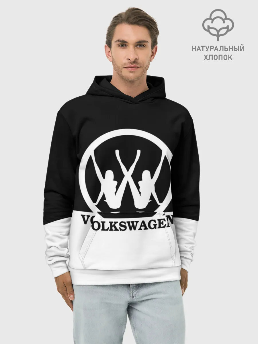 Худи мужской база хлопок / Volkswagen