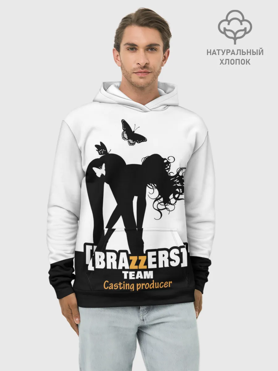 Худи мужской база хлопок / Casting-producer Brazzers team