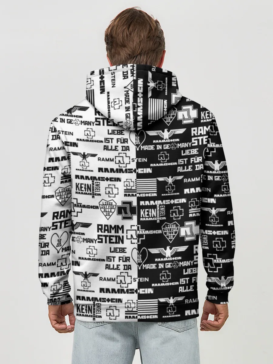 Худи мужской база хлопок / RAMMSTEIN