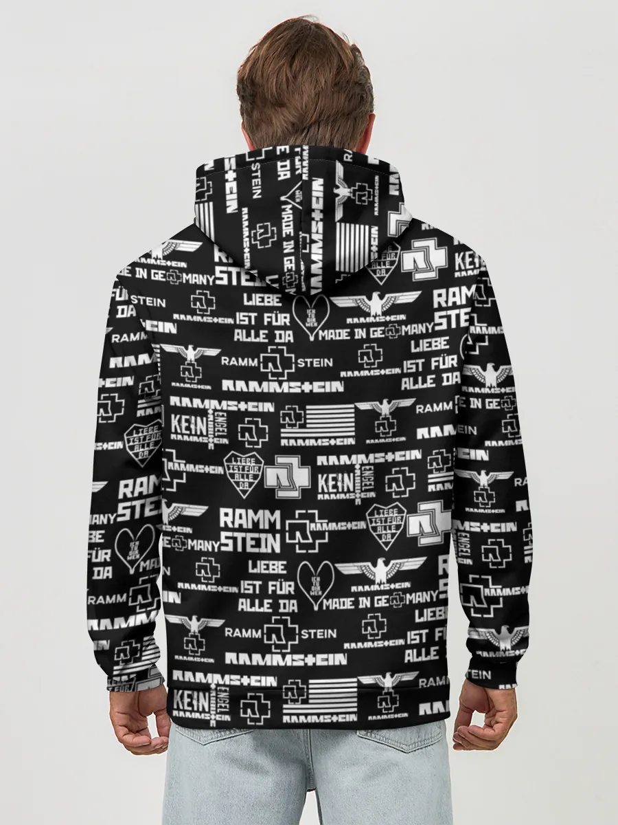 Худи мужской база хлопок / RAMMSTEIN