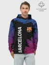 Худи мужской база хлопок / BARCELONA