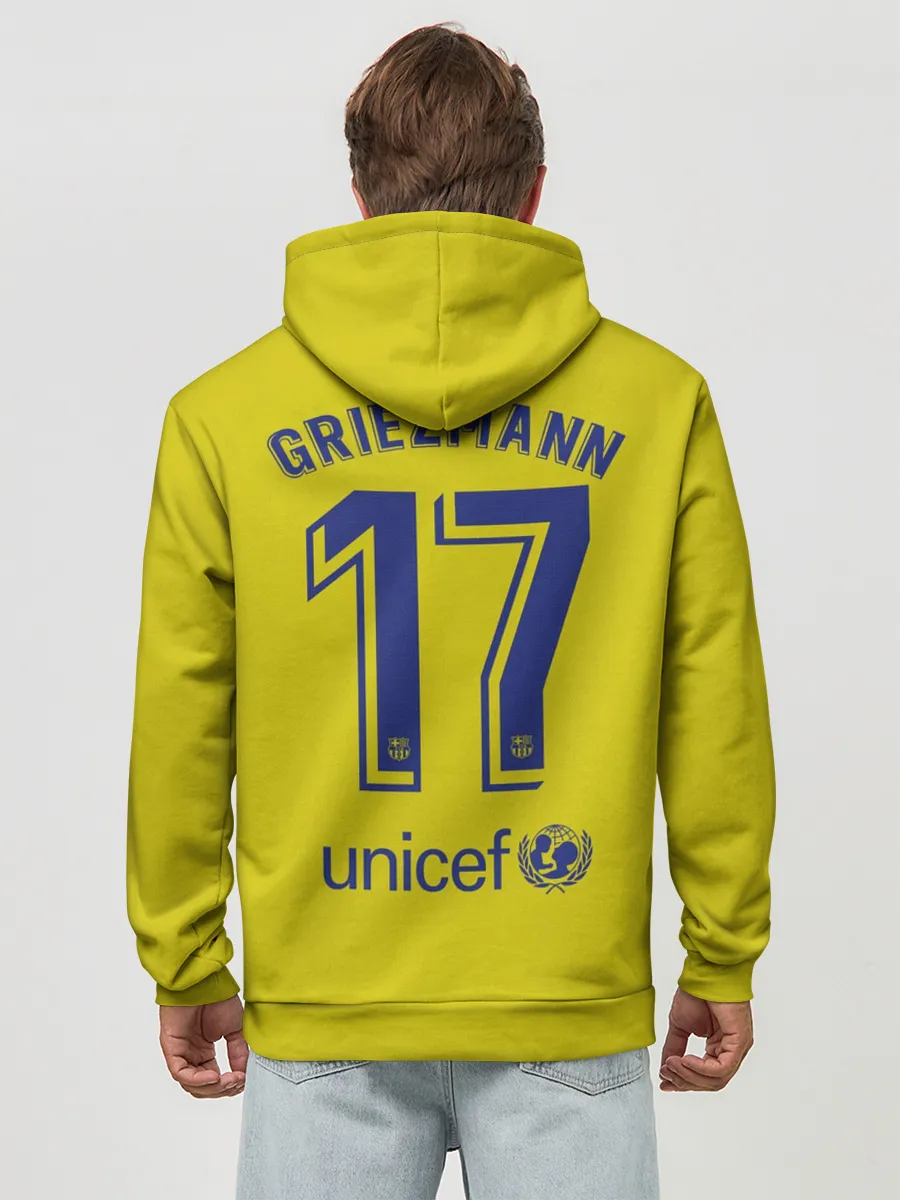 Худи мужской база хлопок / Griezmann away 19-20