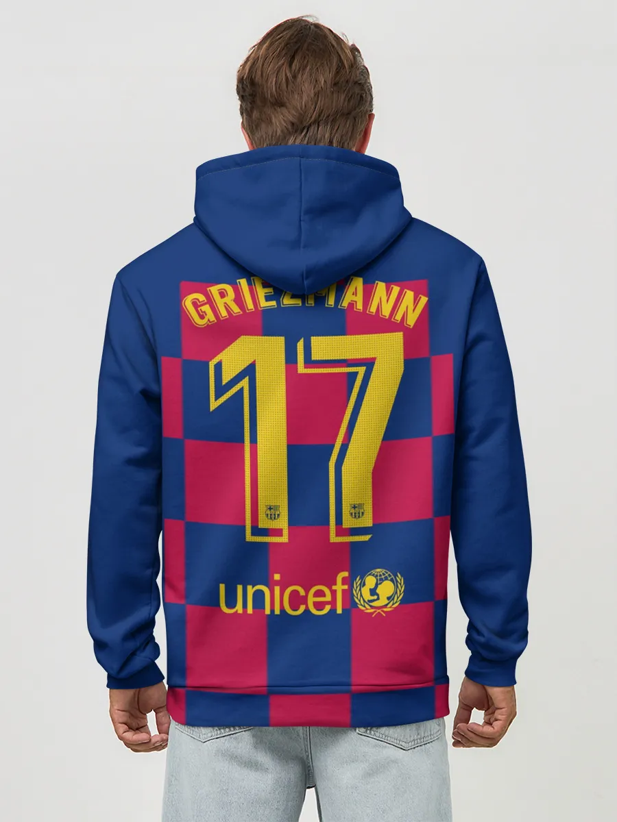 Худи мужской база хлопок / Griezmann home 19-20