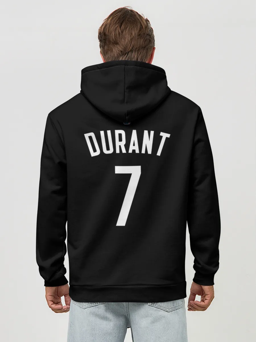 Худи мужской база хлопок / Кевин Дюрант Бруклин 7