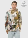 Худи мужской база хлопок / Котишики
