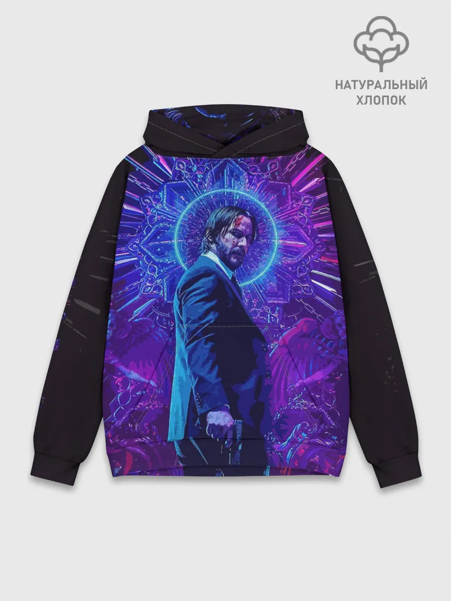 Худи мужской база хлопок / John Wick