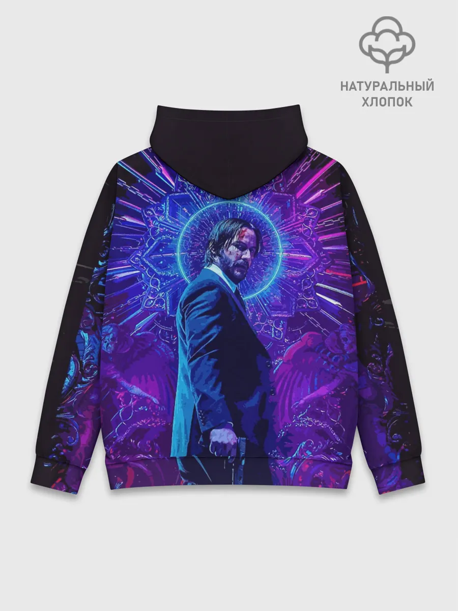 Худи мужской база хлопок / John Wick