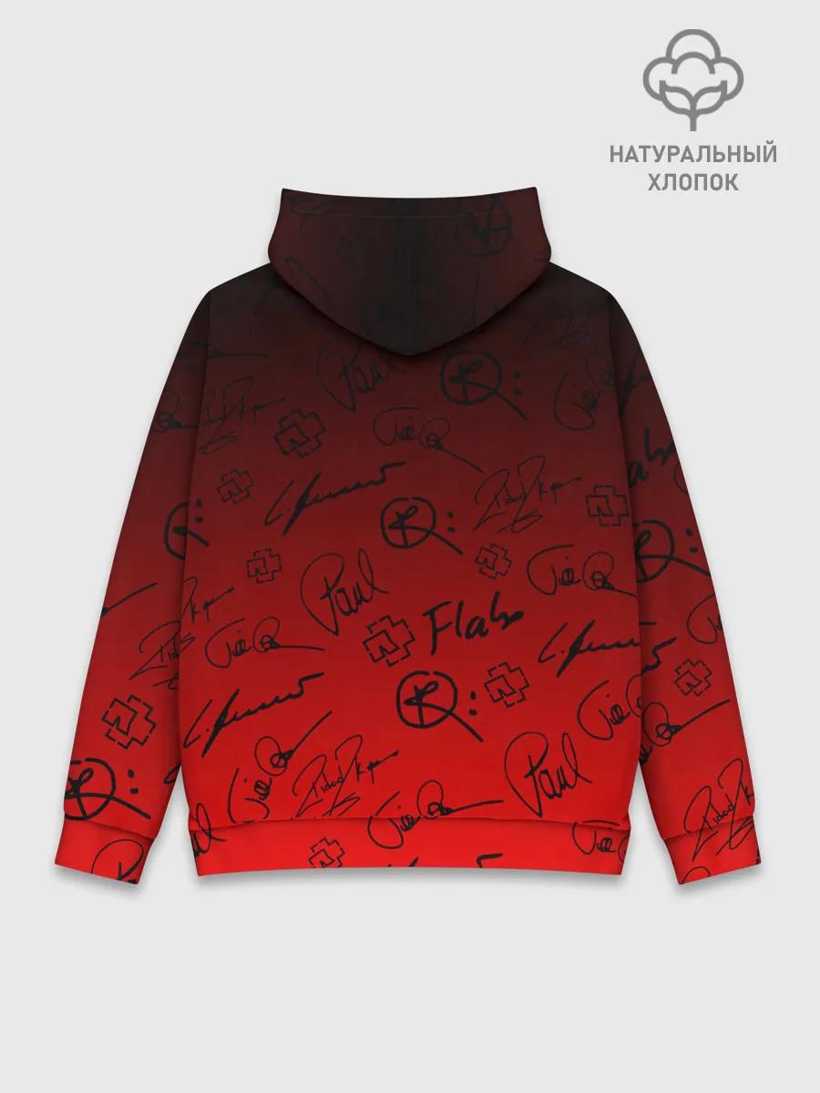 Худи мужской база хлопок / RAMMSTEIN