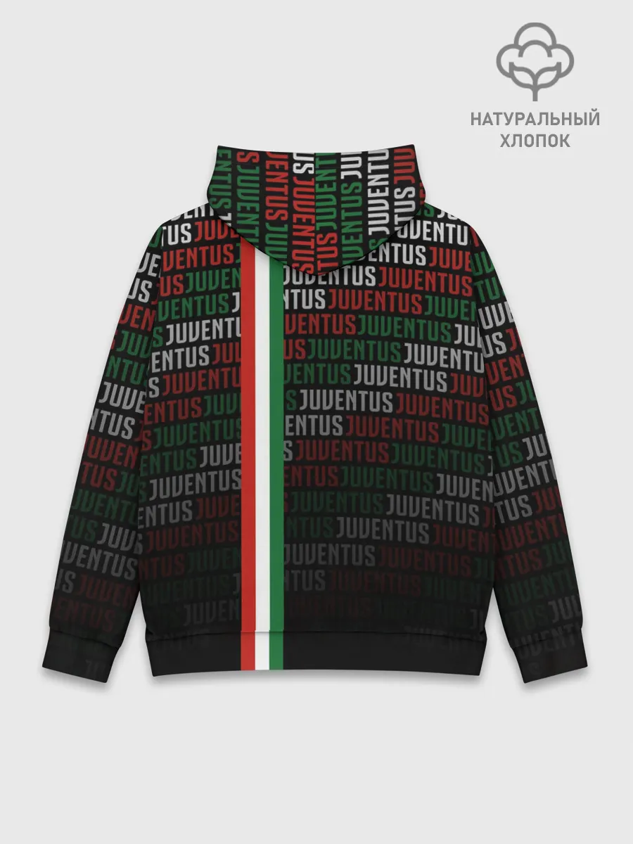 Худи мужской база хлопок / JUVENTUS