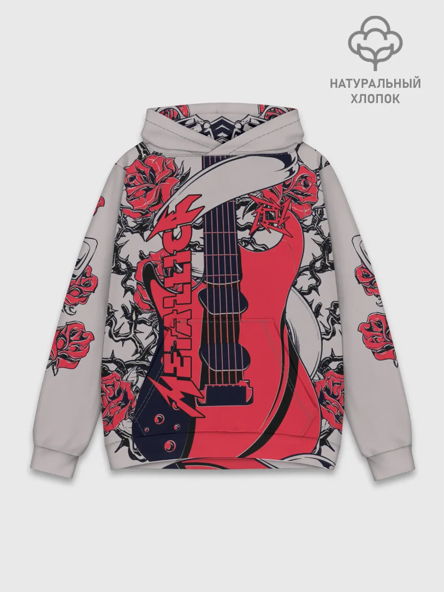 Худи мужской база хлопок / Metallica