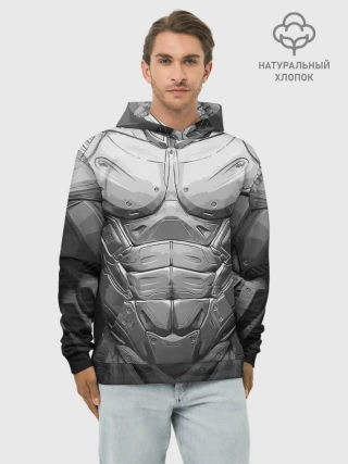 Худи мужской база хлопок / Crysis Экзоскелет