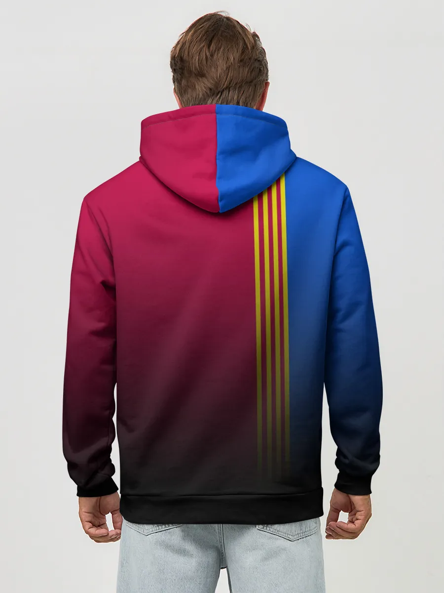 Худи мужской база хлопок / BARCELONA