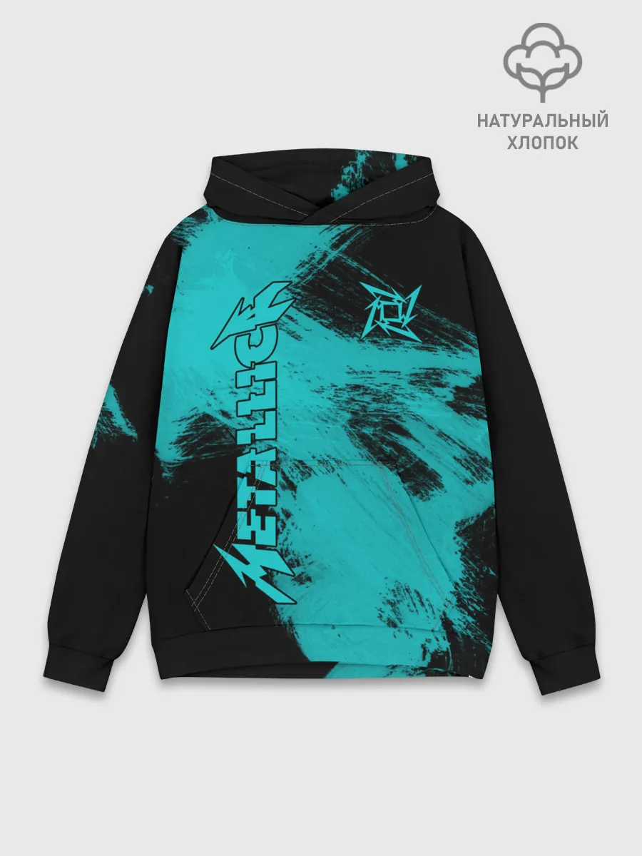 Худи мужской база хлопок / Metallica