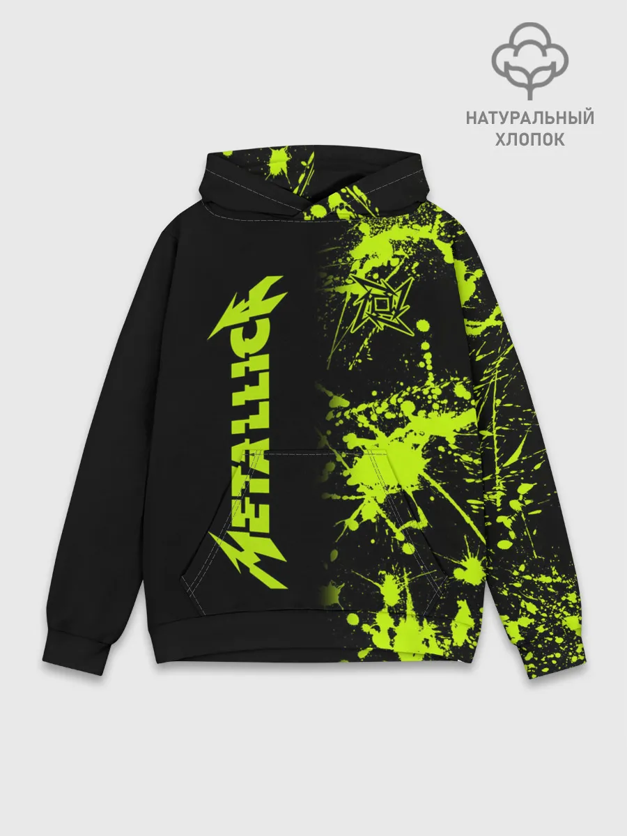 Худи мужской база хлопок / Metallica
