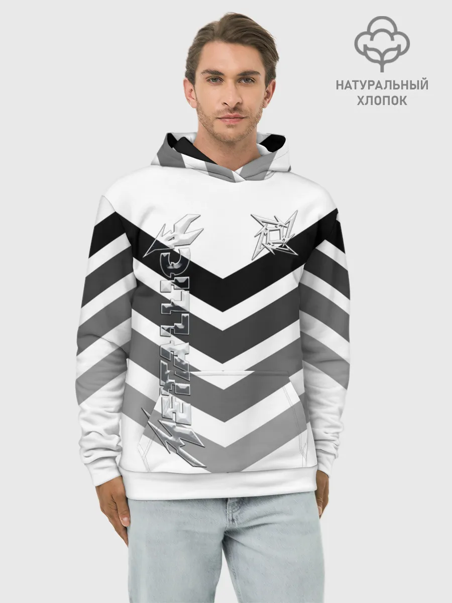 Худи мужской база хлопок / Metallica