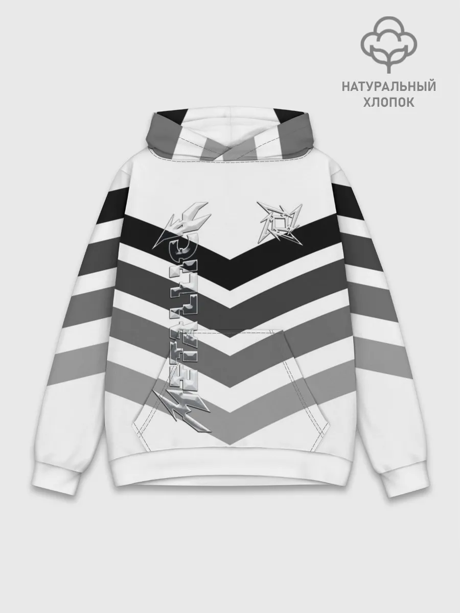 Худи мужской база хлопок / Metallica