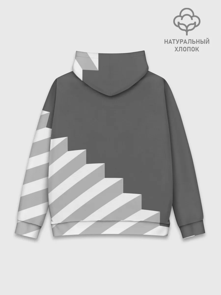 Худи мужской база хлопок / ЪУЪ СЪУКА