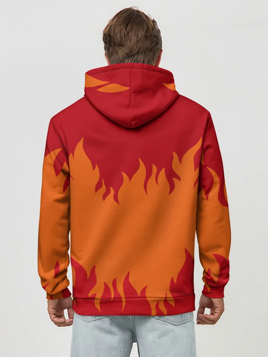 Худи мужской база хлопок / ЪУЪ СЪУКА