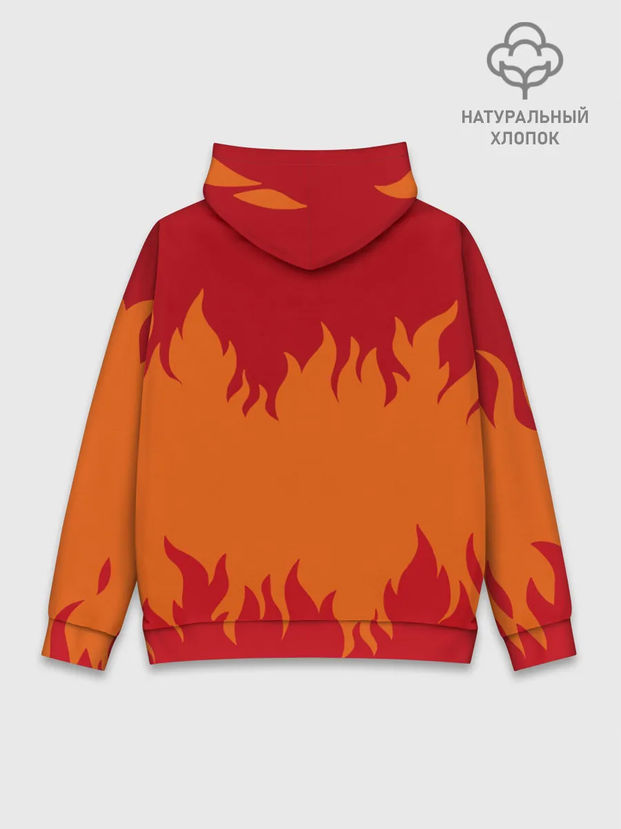 Худи мужской база хлопок / ЪУЪ СЪУКА