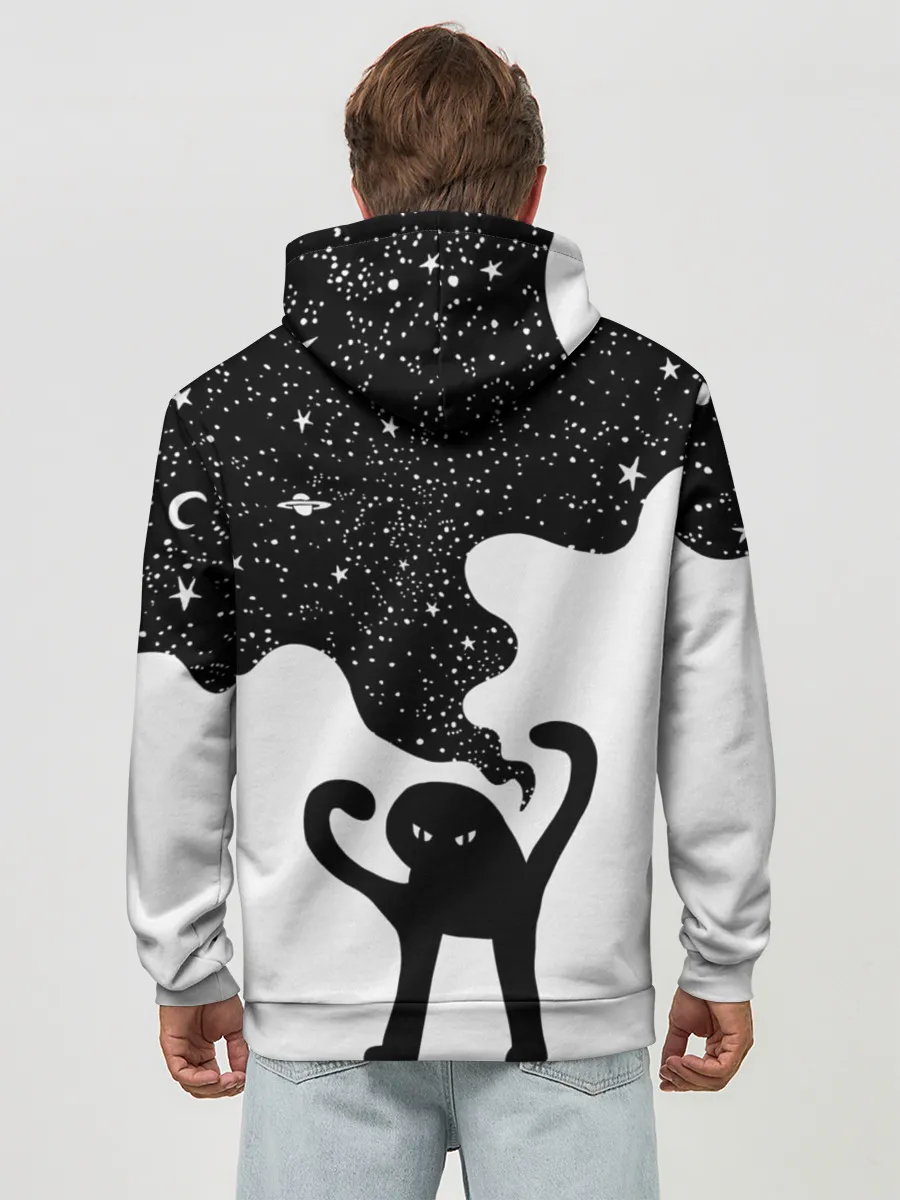 Худи мужской база хлопок / ЪУЪ