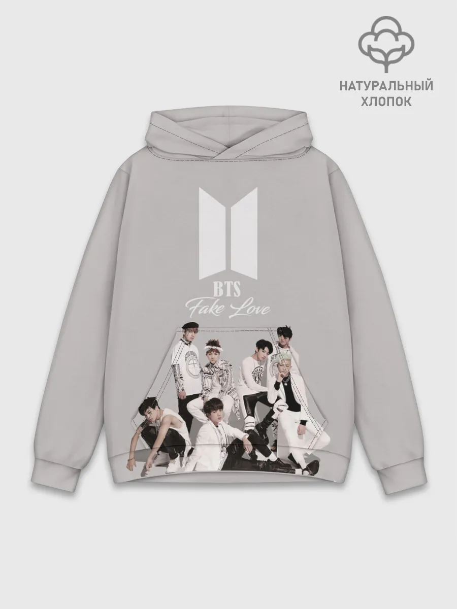 Худи мужской база хлопок / BTS Take love