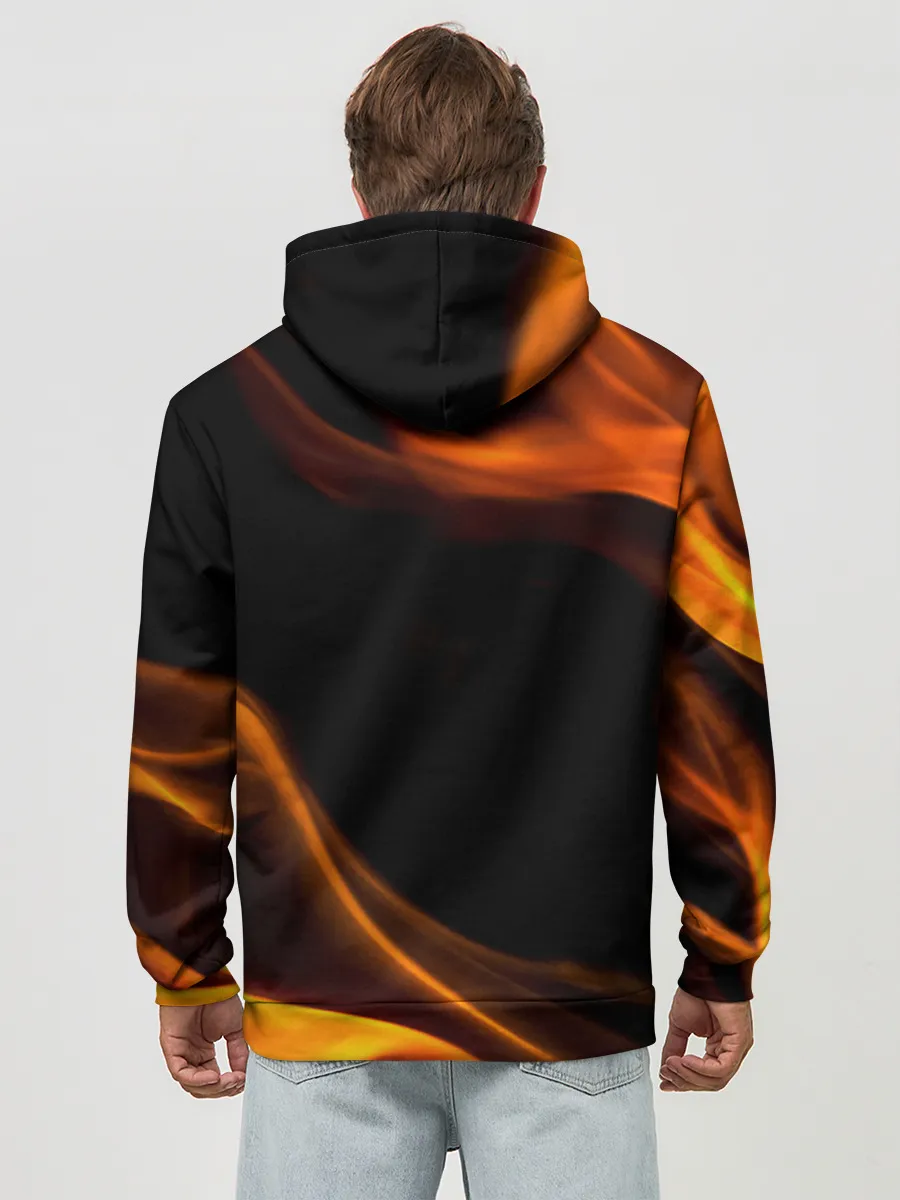 Худи мужской база хлопок / Цой жив