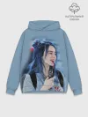 Худи мужской база хлопок / BILLIE EILISH
