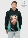 Худи мужской база хлопок / BILLIE EILISH