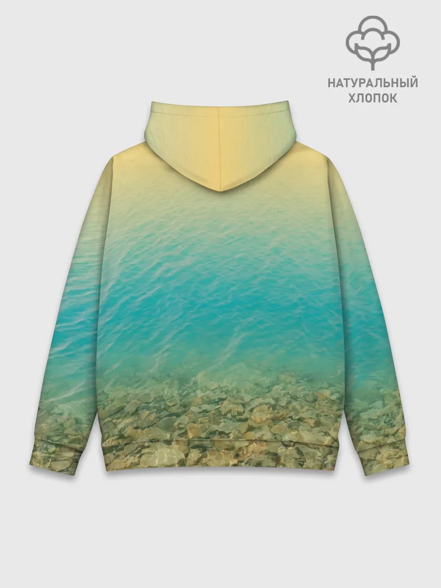 Худи мужской база хлопок / Рыбалка