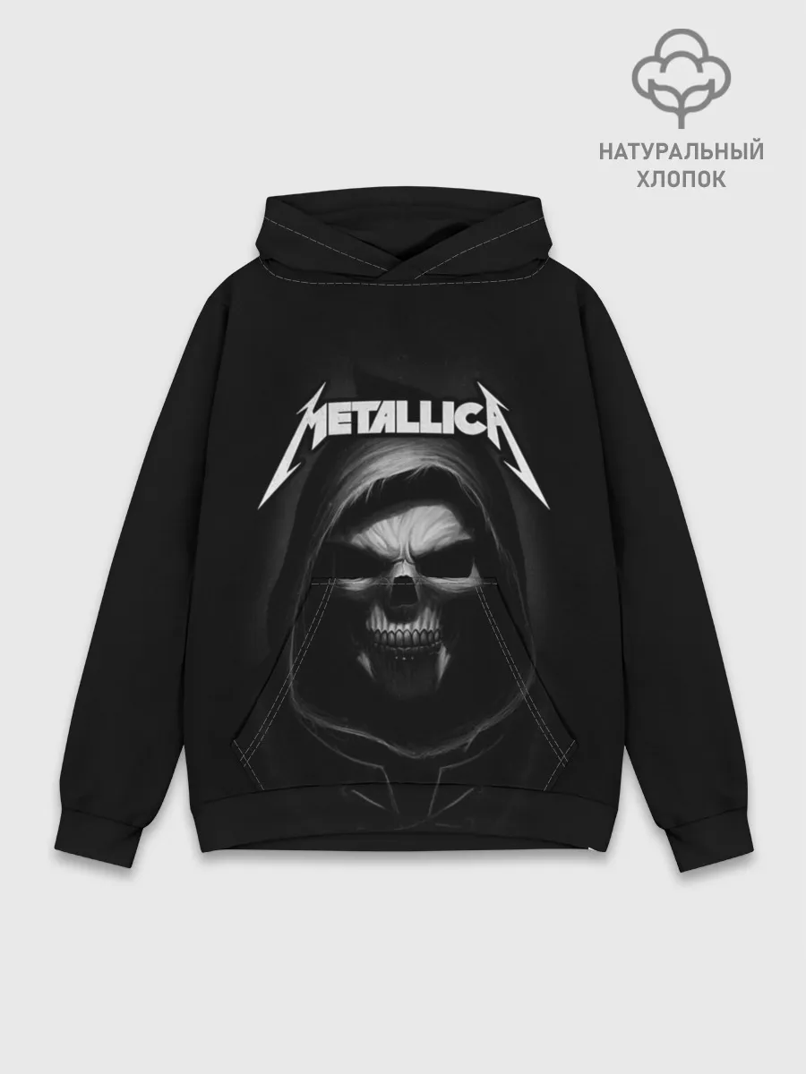 Худи мужской база хлопок / Metallica