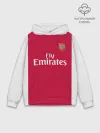Худи мужской база хлопок / Arsenal home 19-20
