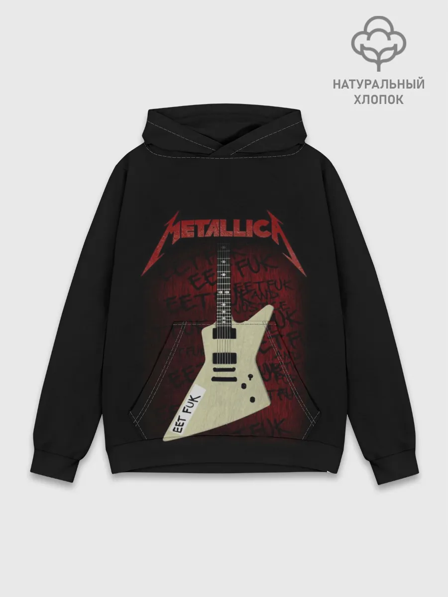 Худи мужской база хлопок / Metallica