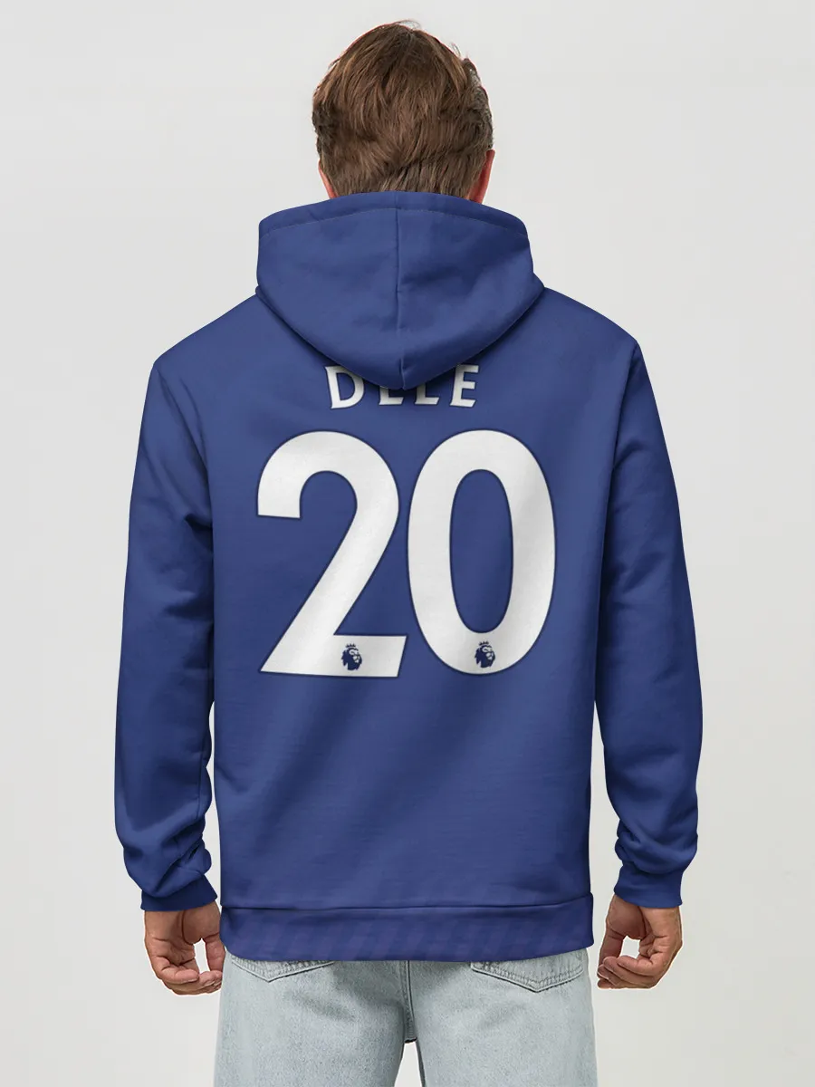 Худи мужской база хлопок / Dele Alli away 19-20